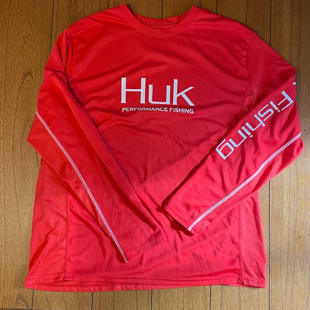 HUK long sleeve fishing shirt